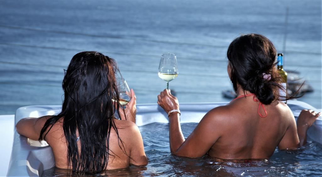 Mykonos Moussa Villa Agios Ioannis Diakoftis Bagian luar foto