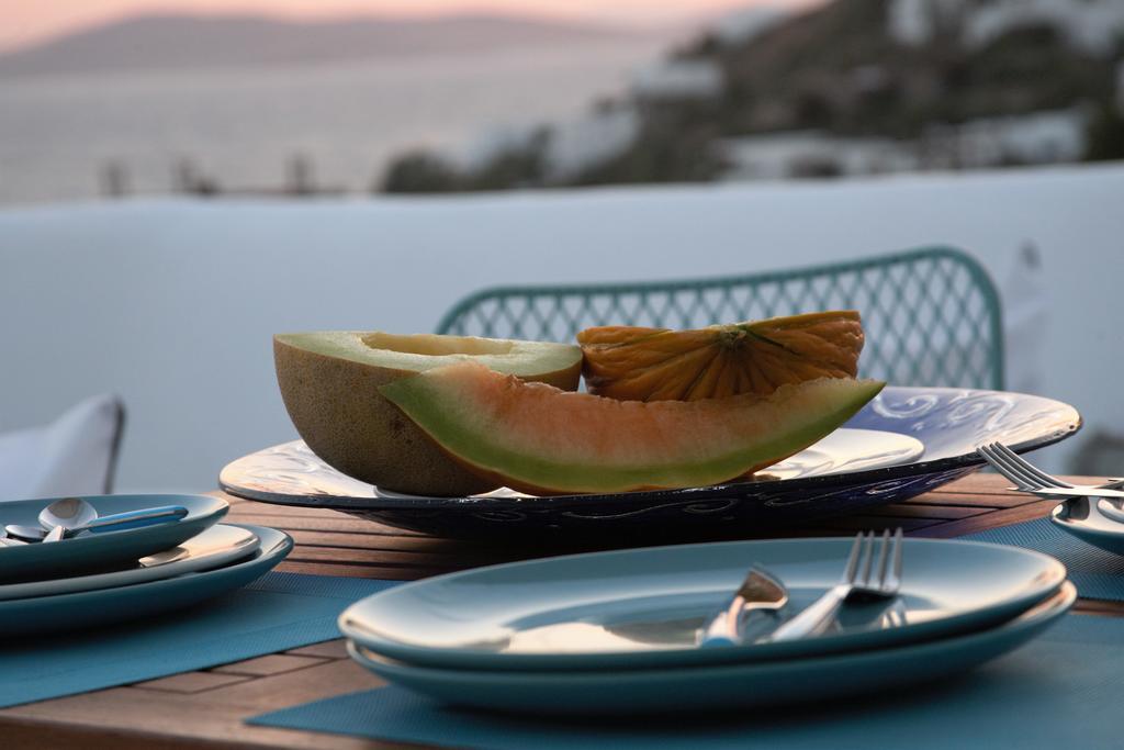 Mykonos Moussa Villa Agios Ioannis Diakoftis Bagian luar foto