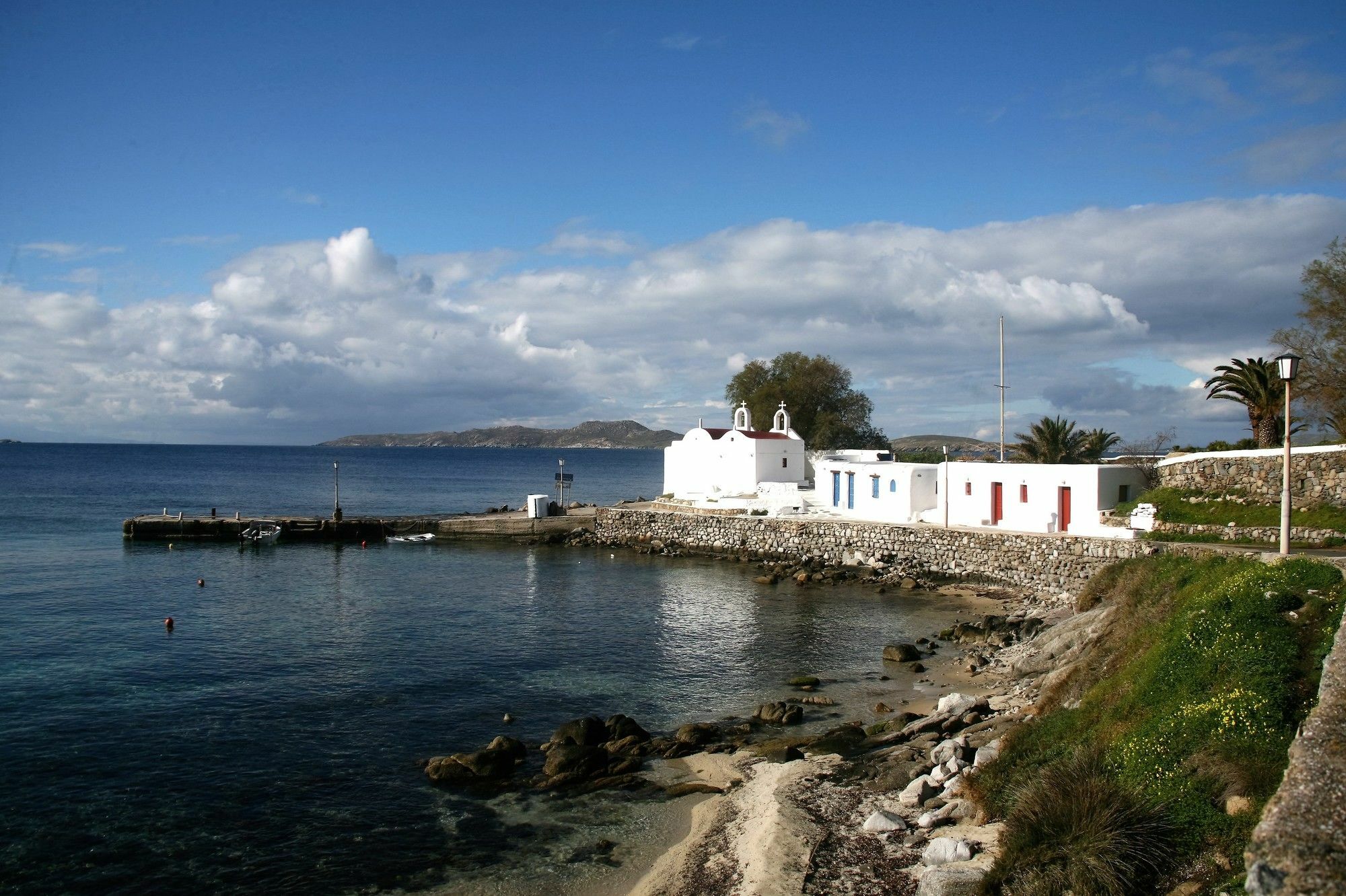 Mykonos Moussa Villa Agios Ioannis Diakoftis Bagian luar foto