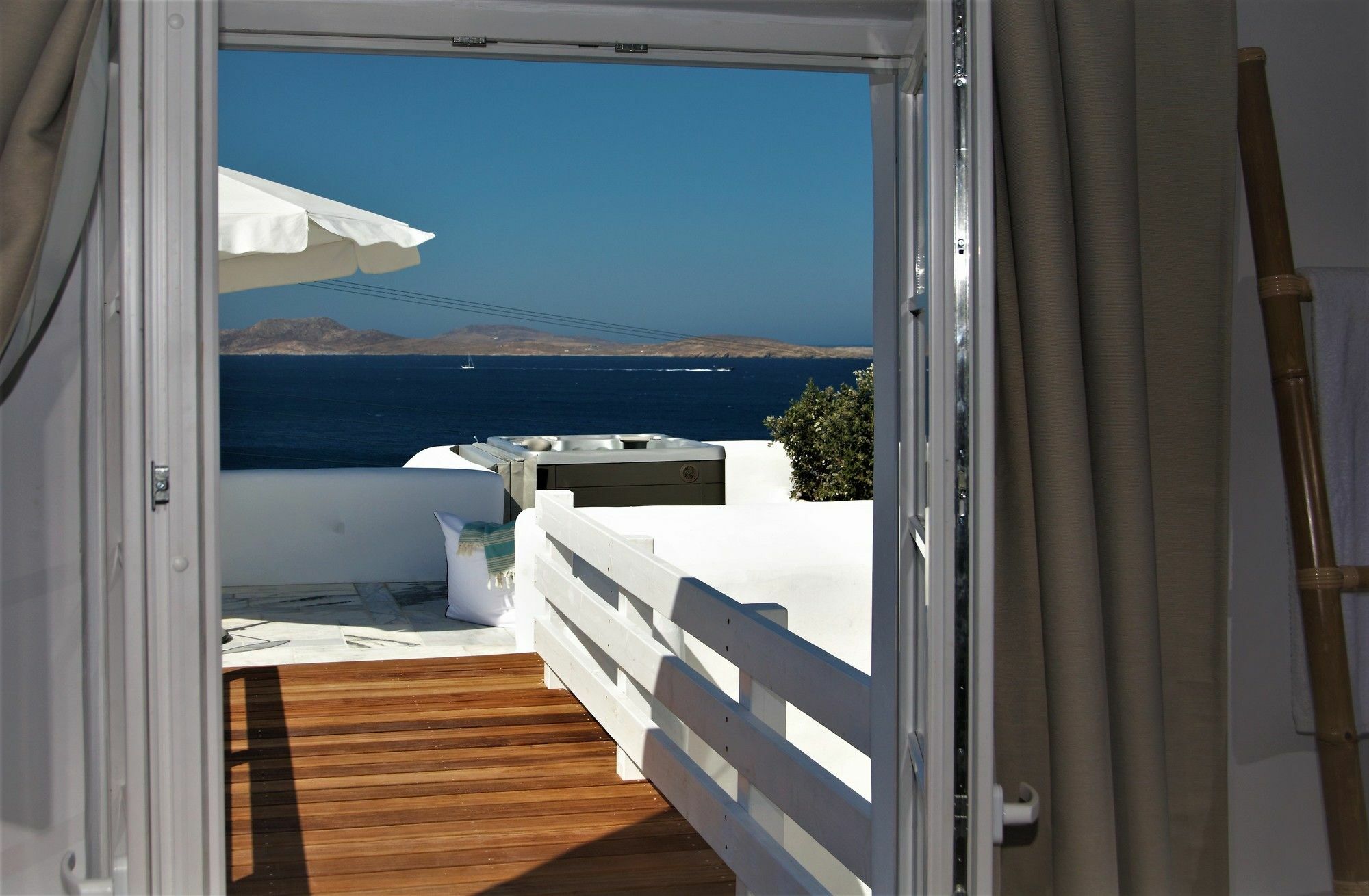Mykonos Moussa Villa Agios Ioannis Diakoftis Bagian luar foto