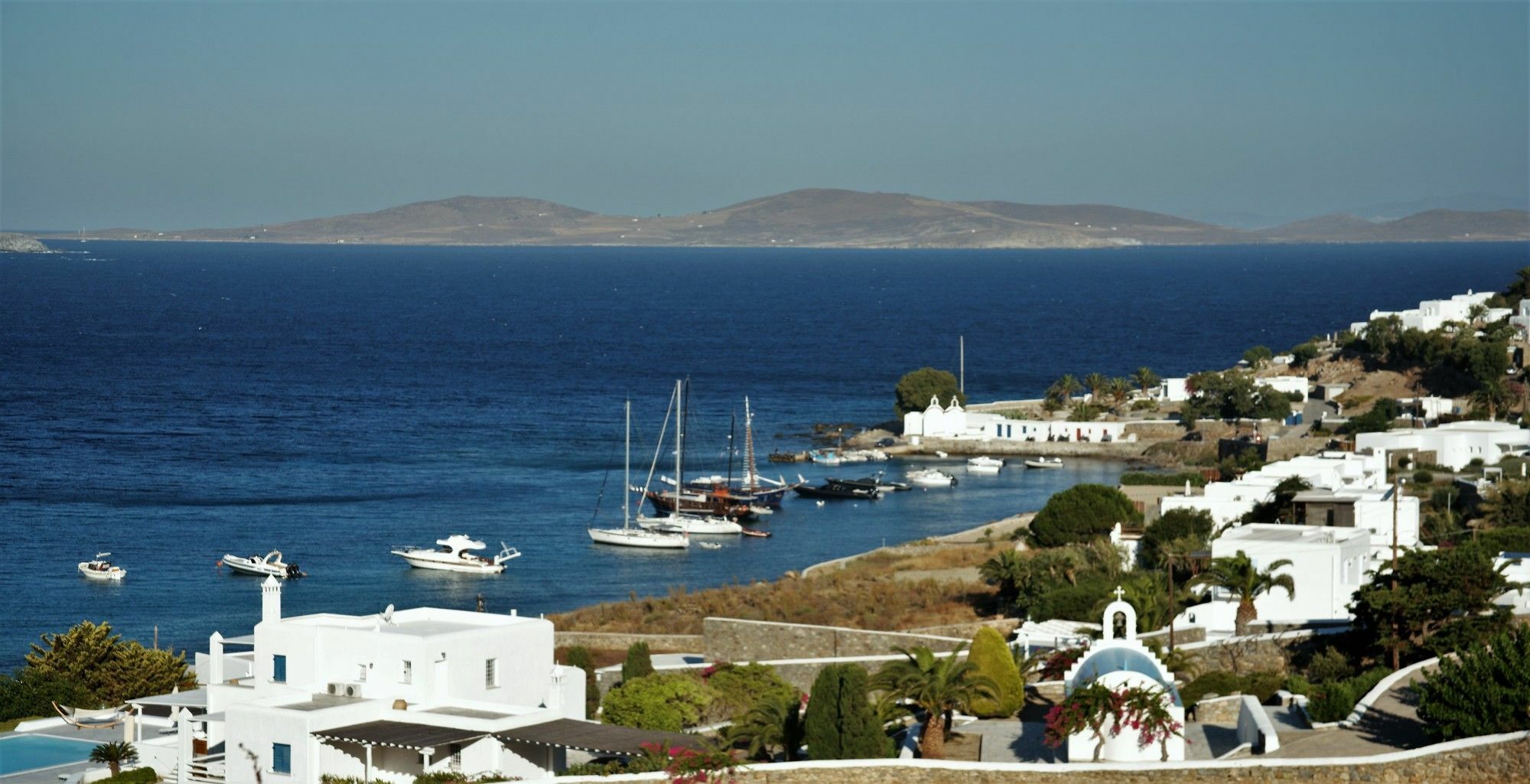 Mykonos Moussa Villa Agios Ioannis Diakoftis Bagian luar foto