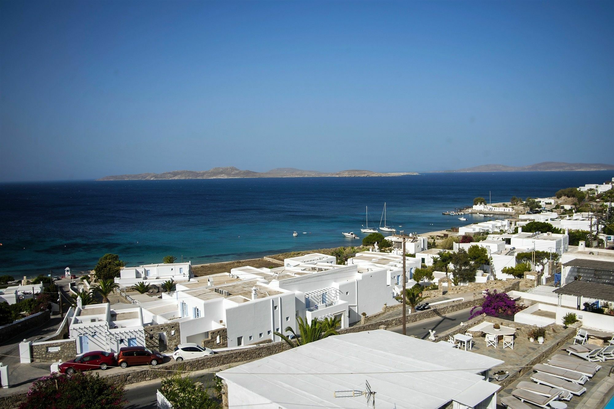 Mykonos Moussa Villa Agios Ioannis Diakoftis Bagian luar foto