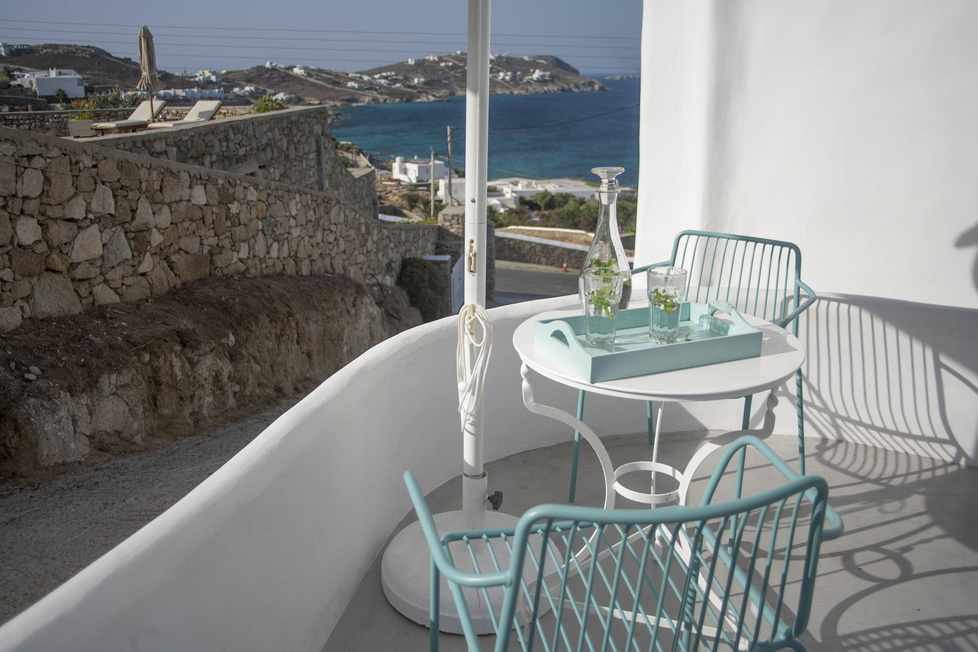 Mykonos Moussa Villa Agios Ioannis Diakoftis Bagian luar foto