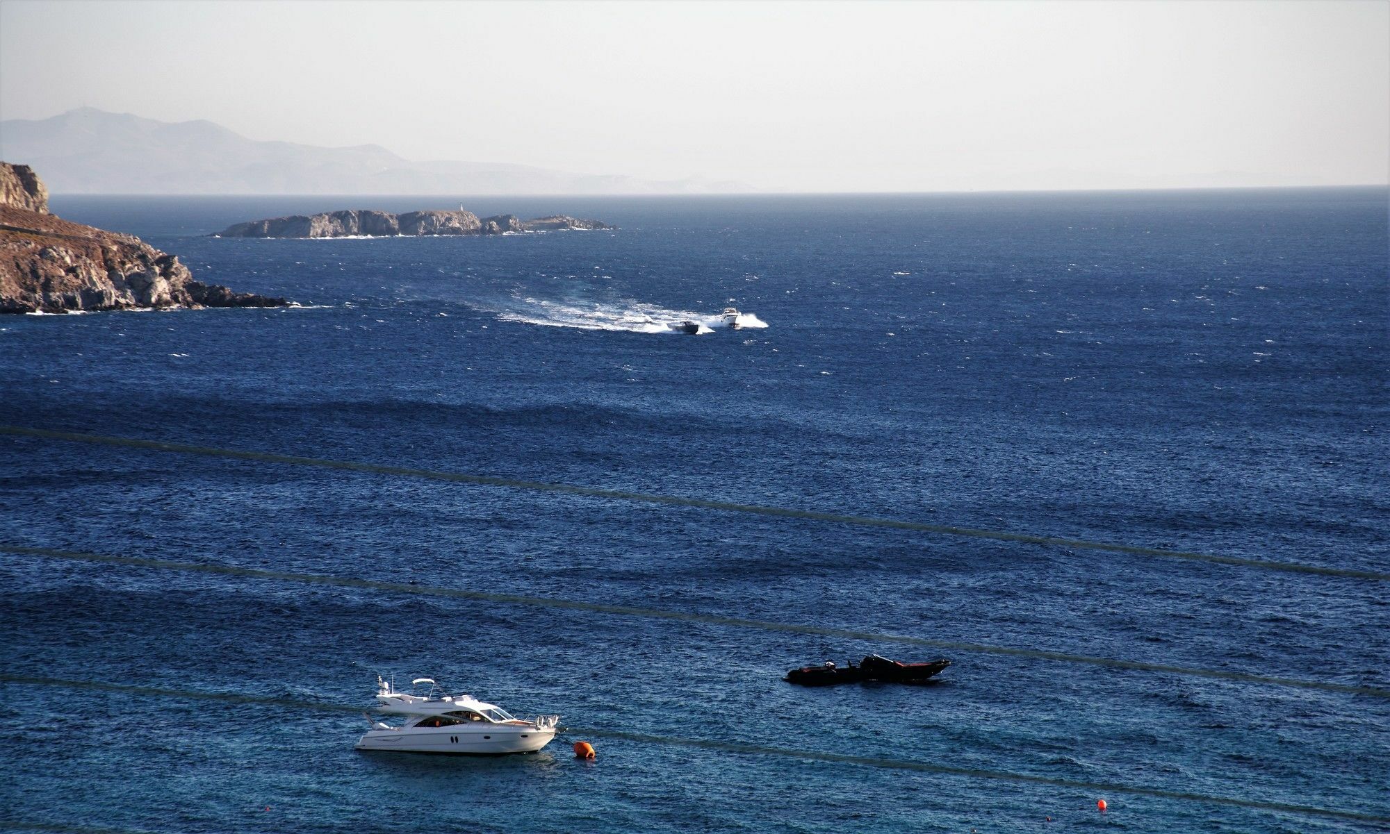Mykonos Moussa Villa Agios Ioannis Diakoftis Bagian luar foto
