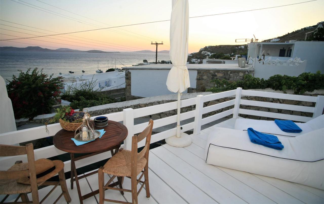 Mykonos Moussa Villa Agios Ioannis Diakoftis Bagian luar foto