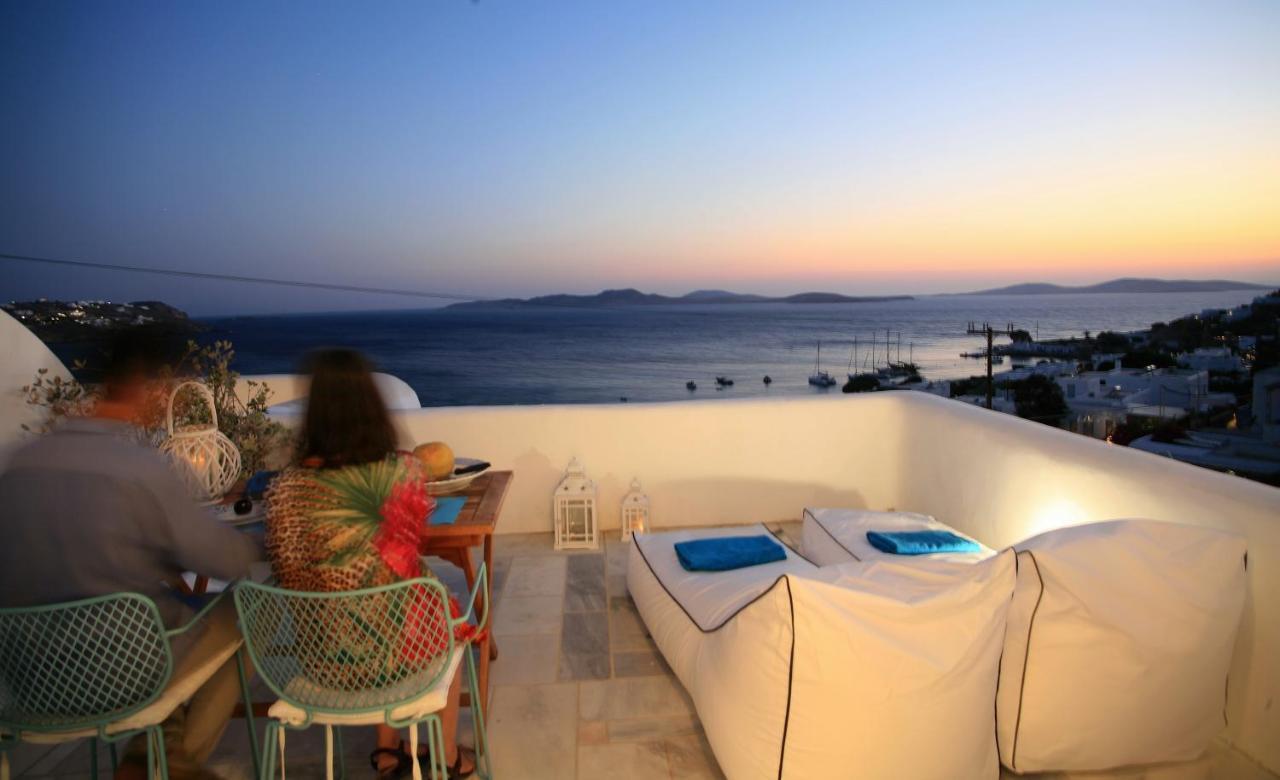Mykonos Moussa Villa Agios Ioannis Diakoftis Bagian luar foto