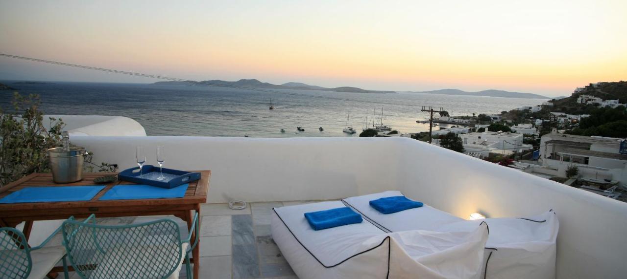 Mykonos Moussa Villa Agios Ioannis Diakoftis Bagian luar foto