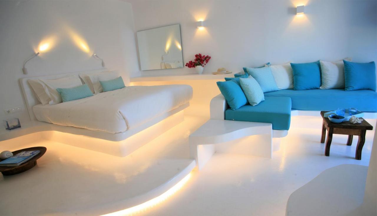 Mykonos Moussa Villa Agios Ioannis Diakoftis Bagian luar foto