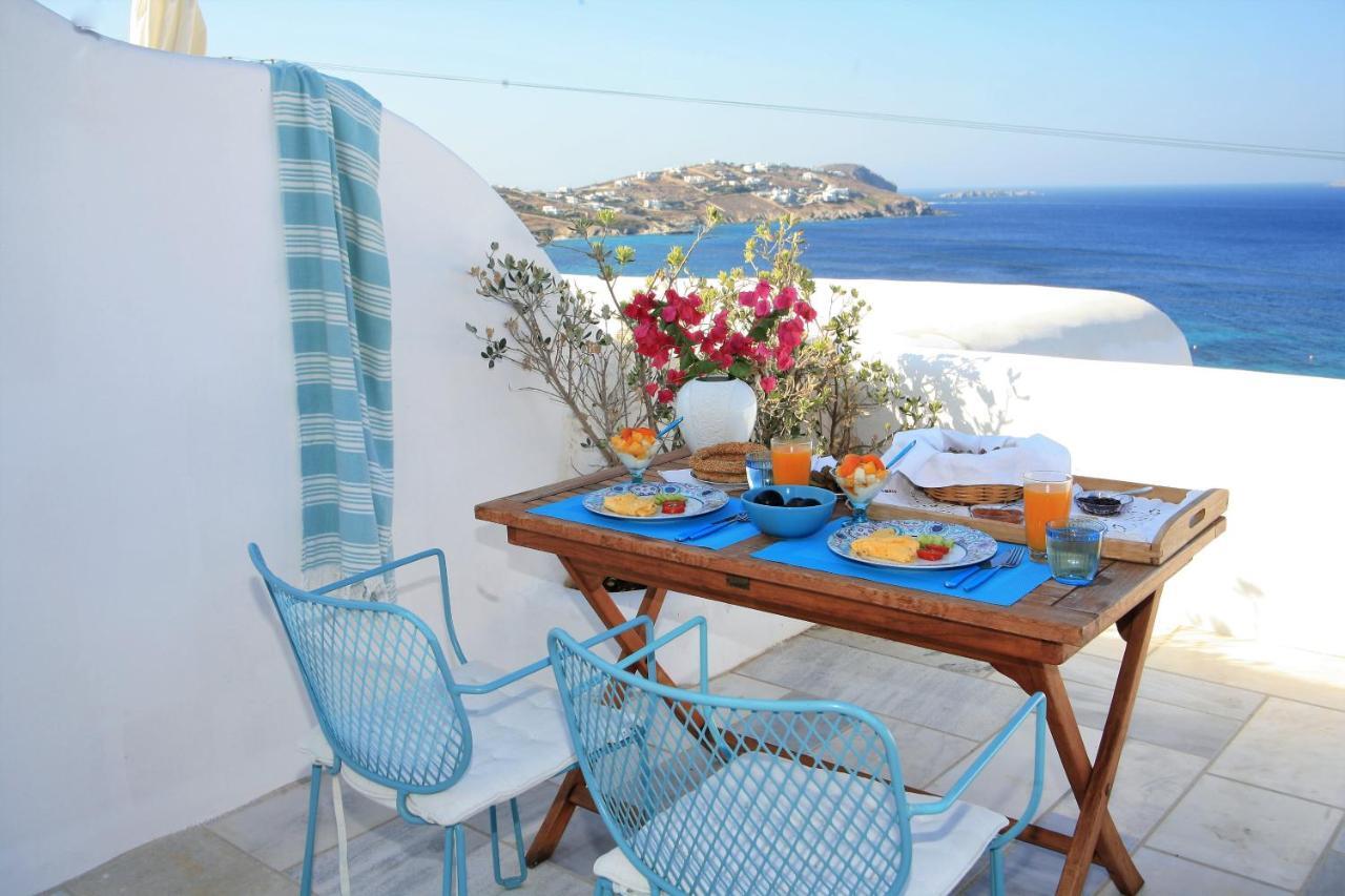 Mykonos Moussa Villa Agios Ioannis Diakoftis Bagian luar foto