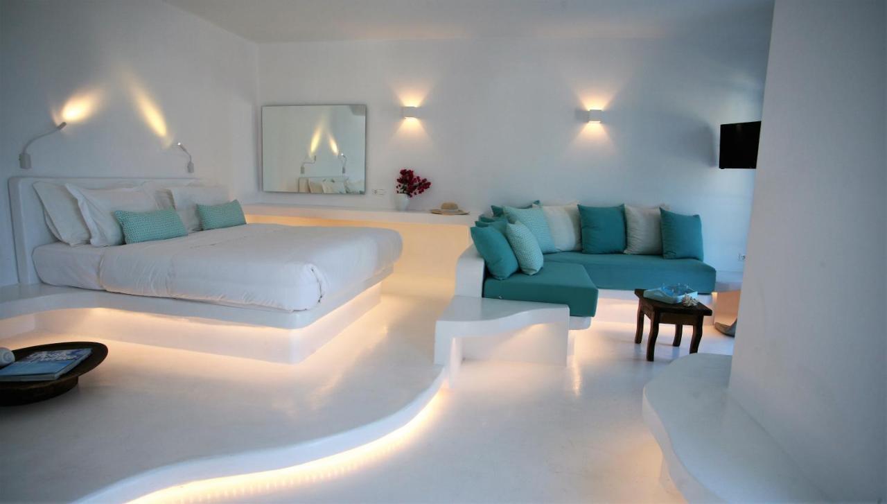 Mykonos Moussa Villa Agios Ioannis Diakoftis Bagian luar foto