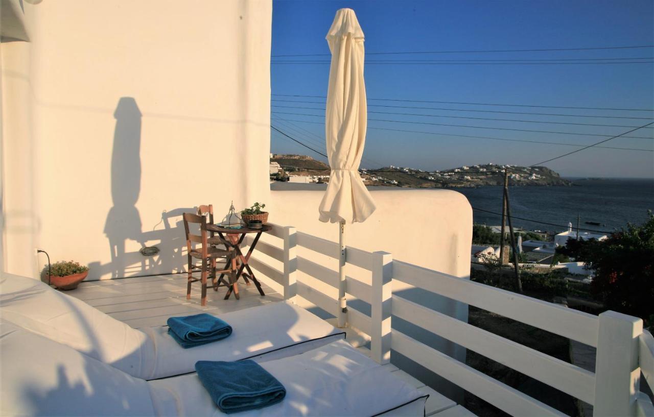 Mykonos Moussa Villa Agios Ioannis Diakoftis Bagian luar foto